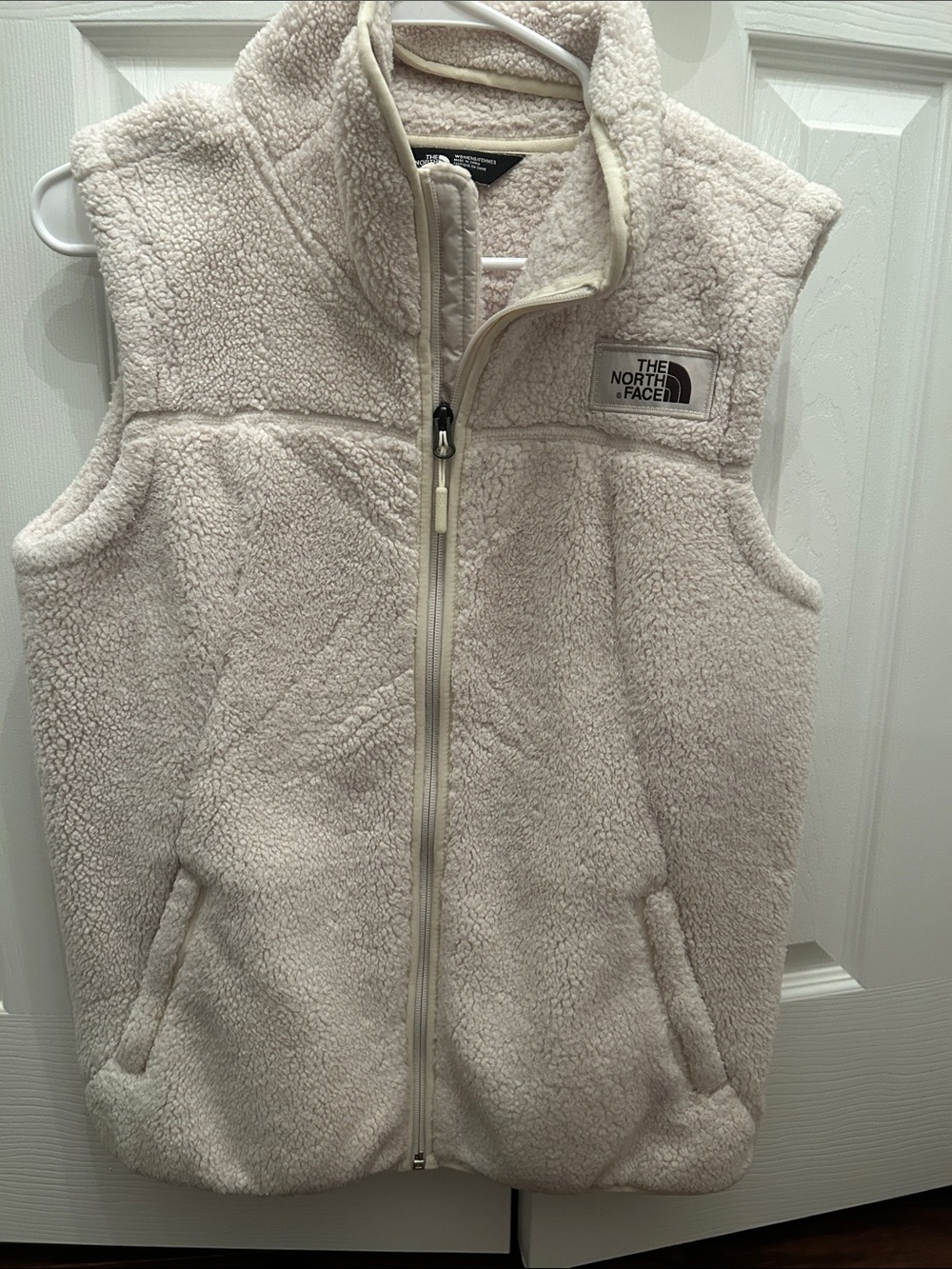 The North Face Women’s Cream Sherpa Fleece Vest